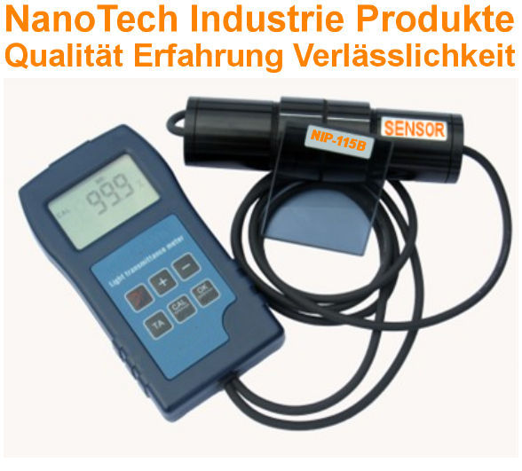 Multi-wavelength transparency meter Multi-wavelength transparency meter