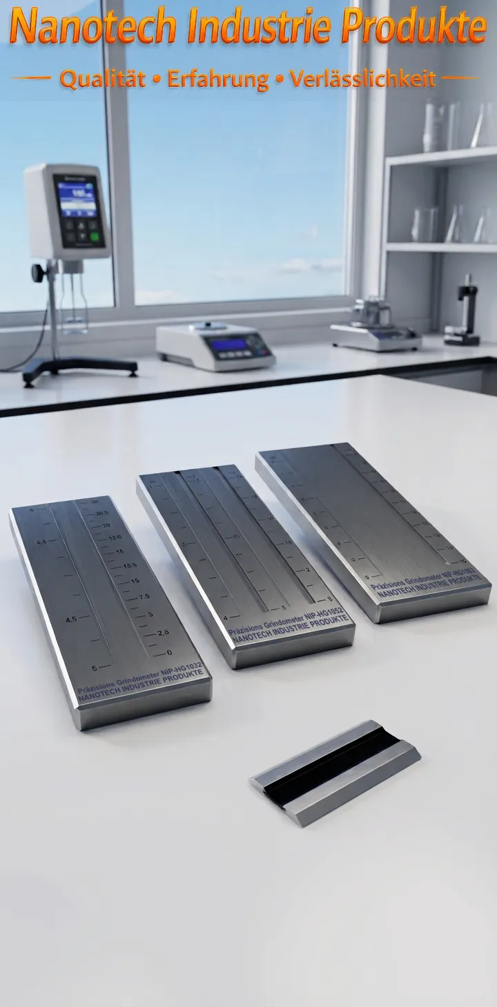 Grindometer DIN ISO 1524 Grindometer DIN ISO 1524