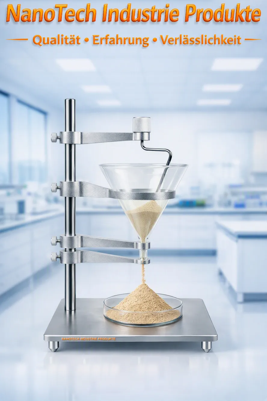 Pulver Schüttwinkelmessung für Lebensmittel Pulver Schüttwinkelmessung für Lebensmittel